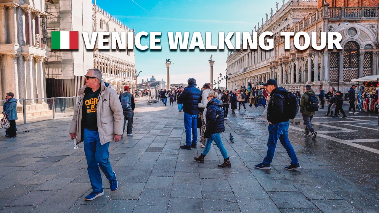 Venice Walking Tour | Exploring Canals, Bridges & Historic Streets of Venice