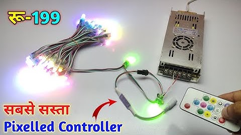 Cheapest Pixel Led Controller Unboxing & Connections Details //CreativeGS