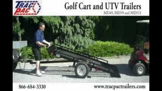 TracPac Golf and UTV Trailers