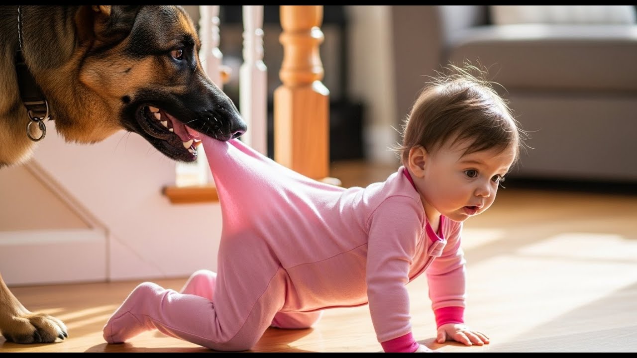 Ohne dieses Video würden wir nicht glauben, was dieser Hund Zwillingsbabys angetan hat!
