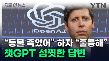 챗GPT에 질문하자 