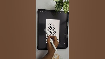 Geometric Pattern Procreate Brush #procreatebrushes #procreatedigitalart #procreate #satisfying