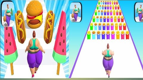 Fat 2 Fit in All Levels Mobile Game Update New Trailer Pro Gameplay Walkthrough iOS,Android GTKBZLAC