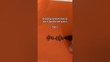 drawing random lines to see if Spotify will scan it pt 1