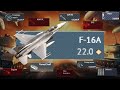 My STOCK F-16A grind experience! | No flares at 12.0 BR...💀 (Part 1)