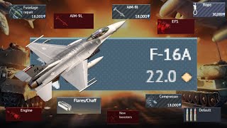 My STOCK F-16A grind experience! | No flares at 12.0 BR...💀 (Part 1)