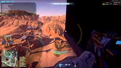 Planetside 2 - Light Assault - Rashnu air pad kills compilation