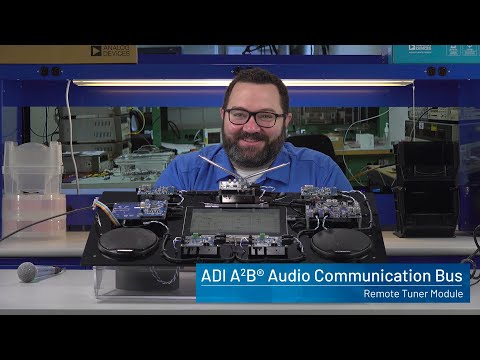 Analog Devices A²B Audio Demo - Remote Tuner Module