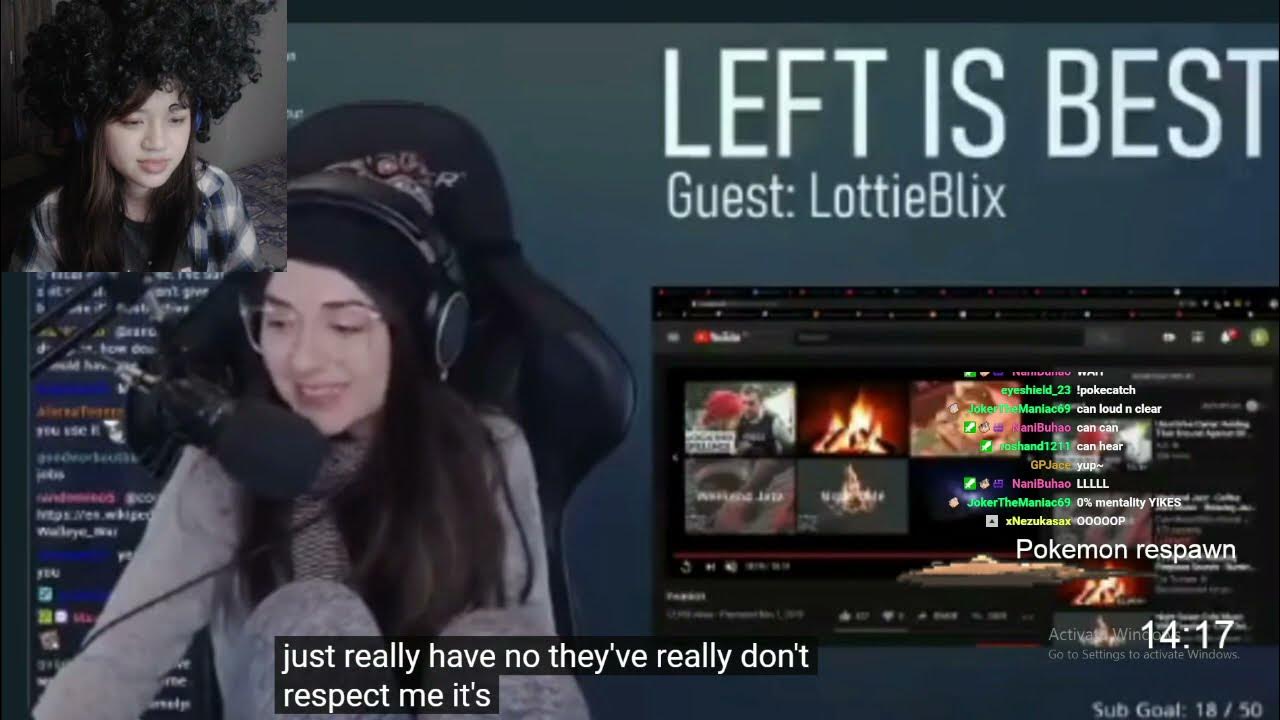 Streamer reacting to Twitch streamers YouTube
