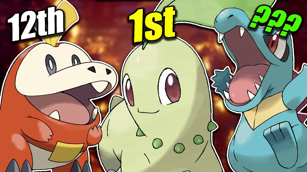 Ranking Every Pokémon Starter