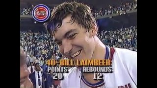 Bill Laimbeer's Interview the Day After the Larry Bird Clothesline (1987)
