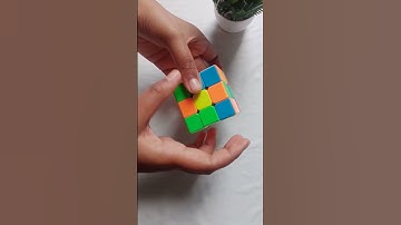 how to make letter D with Rubik