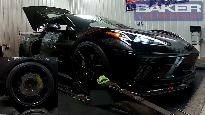 Baker Engineering Dyno : 600HP Procharged 2023 C8 Corvette