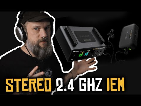 NUX B-7 Pro Wireless In Ear System - in the 2.4 GHz War