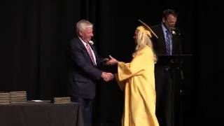 Graduation Ceremony CCHS 2016 Receiving their Diplomas.