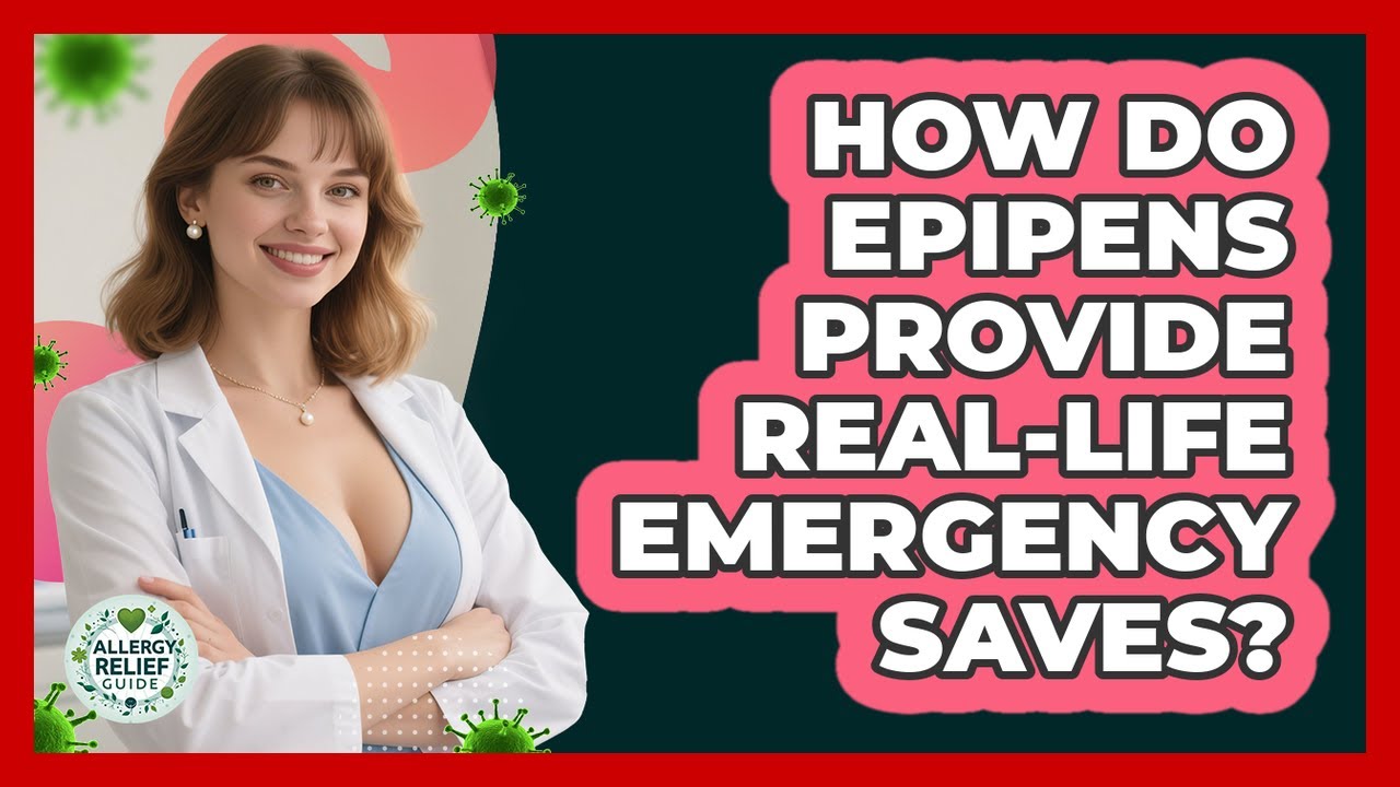 How Do EpiPens Provide Real-life Emergency Saves? - Allergy Relief Guide