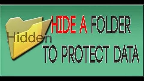 How to Hide or Unhide Folders with Command Prompt