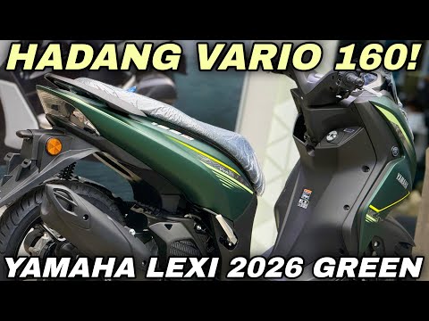 VARIO WAJIB WASPADA‼️NEW YAMAHA LEXI LX 2026 STD GREEN
