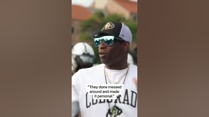 Coach Prime responds to Colorado State's coach