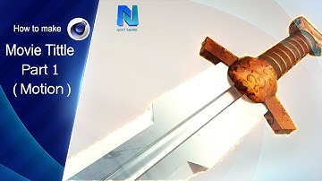 How to make movie title ( part 1) |Cinema 4D Tutorial (Free project)