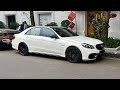 Mercedes-Benz E63 AMG S W212 Facelift 2013-2015 Revving and Exhaust Sound