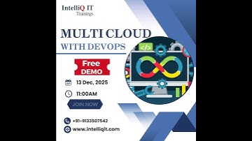 Multi-Cloud DevOps Free Demo | IntelliQ IT  #intelliqit #cloudcomputing #awsdevops #education #aws