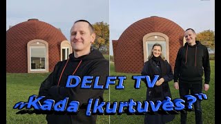 Delfi tv  svečiuose, laida "Kada įkurtuvės?"