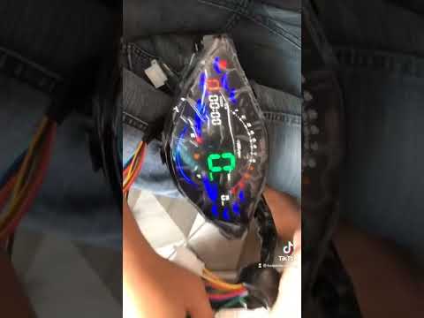 Video Đồng hồ LCD plus cho wave rs anpha - youtube