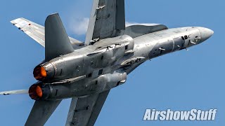 CF-18 Hornet Demo - Airshow London 2021