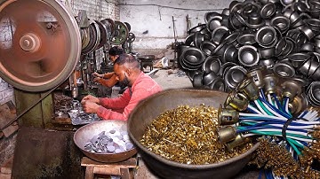 Mass Production of Motorcycle Headlight Holder | Bike Light | How It’s Made