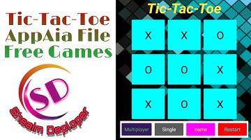 Tic-Tac-Toe App Aia File Free Kodular Aia File New 2020 New Earn Moany Parday 100$ 😱