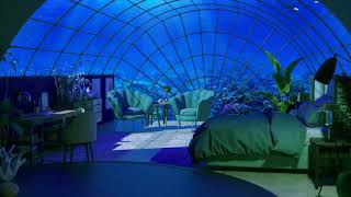 Cozy Underwater Room Ambience   Deep Underwater Sounds for Sleep, Relax, Study   Ocean Sounds