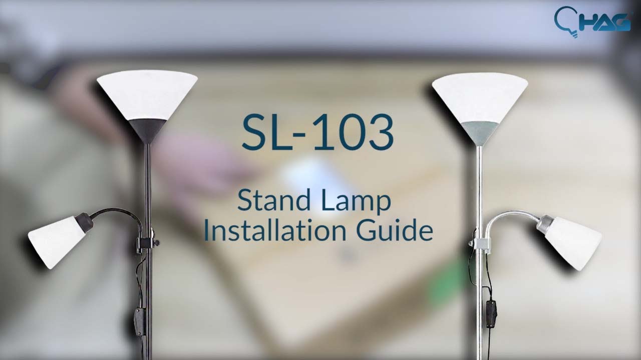 How to set-up the HAG® Standing Lamp model SL 103