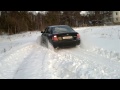 Субару Легаси прет как танк, Subaru Legacy rushing like a tank