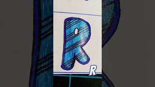 Alphabet clipart drawing and colouring #shorts