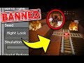 This SEED IS BANNED in Minecraft! *SCARY*