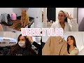 VLOG: Getting Curtain Bangs Again, Dinner @ Home, Revolve Haul & Nighttime Routine! | Emma Rose