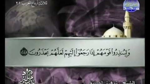 الجزء الحادي عشر من القرآن الكريم للشيخ توفيق الصائغ 11