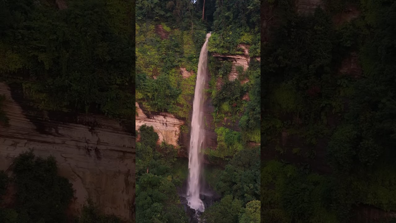 Chaimpra waterfall is located at a height of three thousand feet above sea level