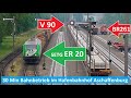 30 Min Diesel - Bahnbetrieb im Bayernhafen Aschaffenburg mit SETG ER 20, V90, BR 261 & Alex E AE