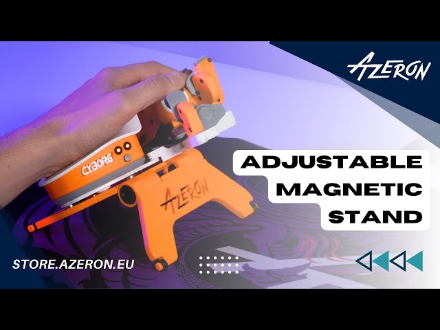 Introducing Adjustable Magnetic Stand for Azeron Gaming Keypads