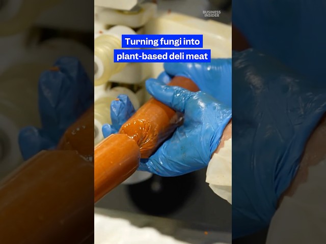Here's how #fungi is turned into #deli #meat by a #company called Prime Roots.