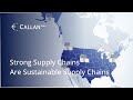 Strong Supply Chains Are Sustainable Supply Chains