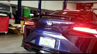 Just installed my ARMYTRIX full Catback on my LC500!