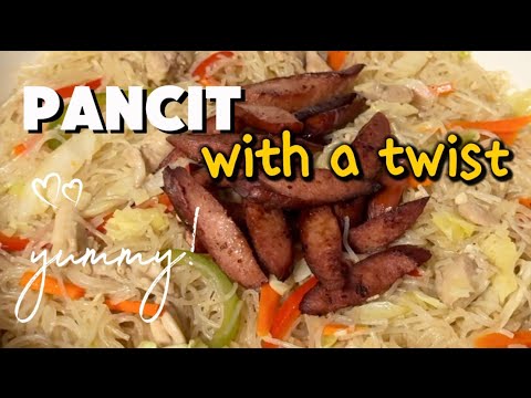 PANCIT NOODLES | WITH A TWIST | 🌶️