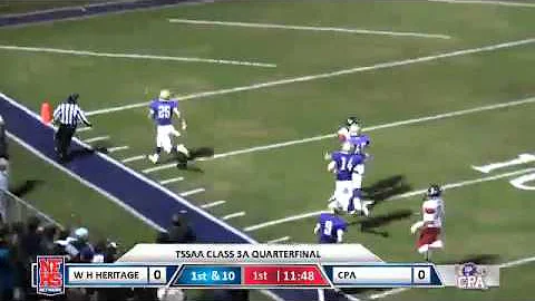 CPA #25 Wallace Barrett with a 99 yard kickoff ret...