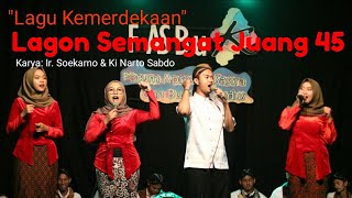 LAGON SEMANGAT JUANG 45 KI NARTO SABDO DAN IR SOEKARNO LIVE GUBUK SENI