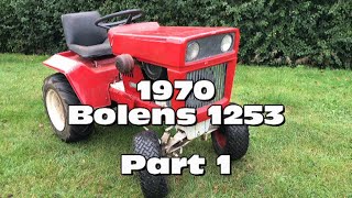 1970 Bolens 1253 - Part1 Introduction