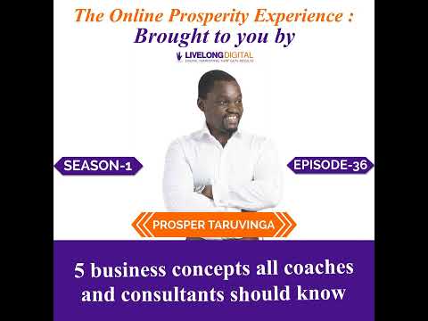 Artwork for 5 business concepts all coaches and consultants should know