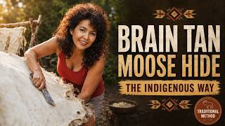 How To Brain Tan Moose Hide, Taught By An Indigenous Woman